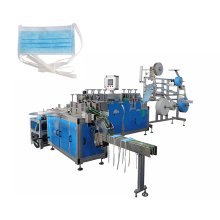 medical surgical tie on face mask making machine